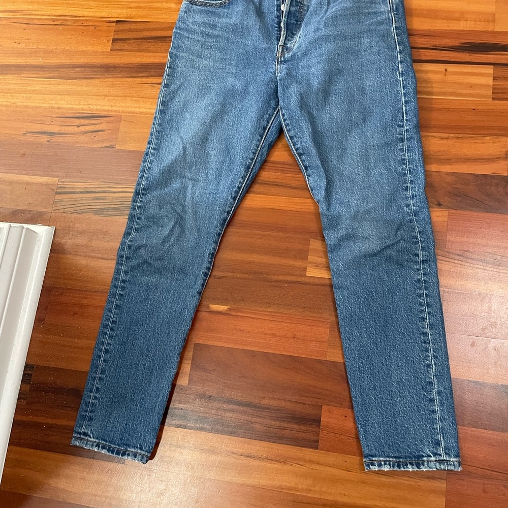 Levi’s 501 skinny crop jeans